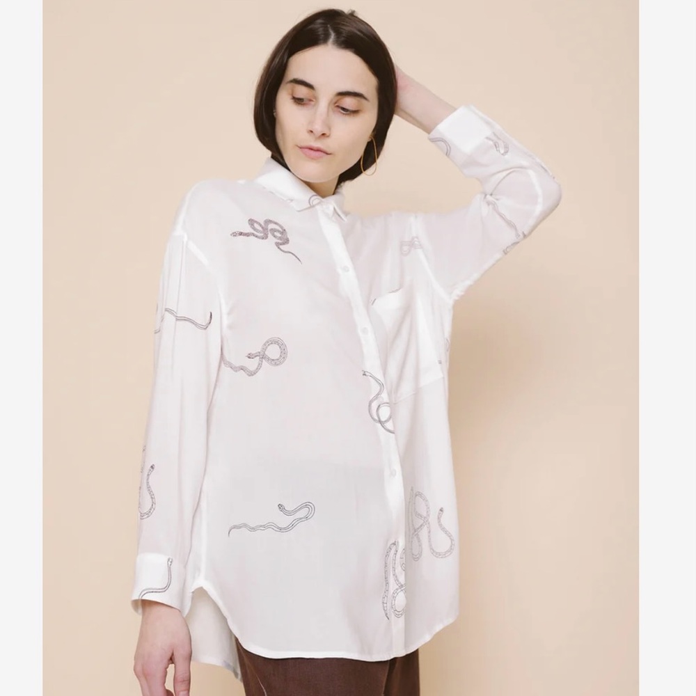 Paloma Wool Serengeti Snake Blouse